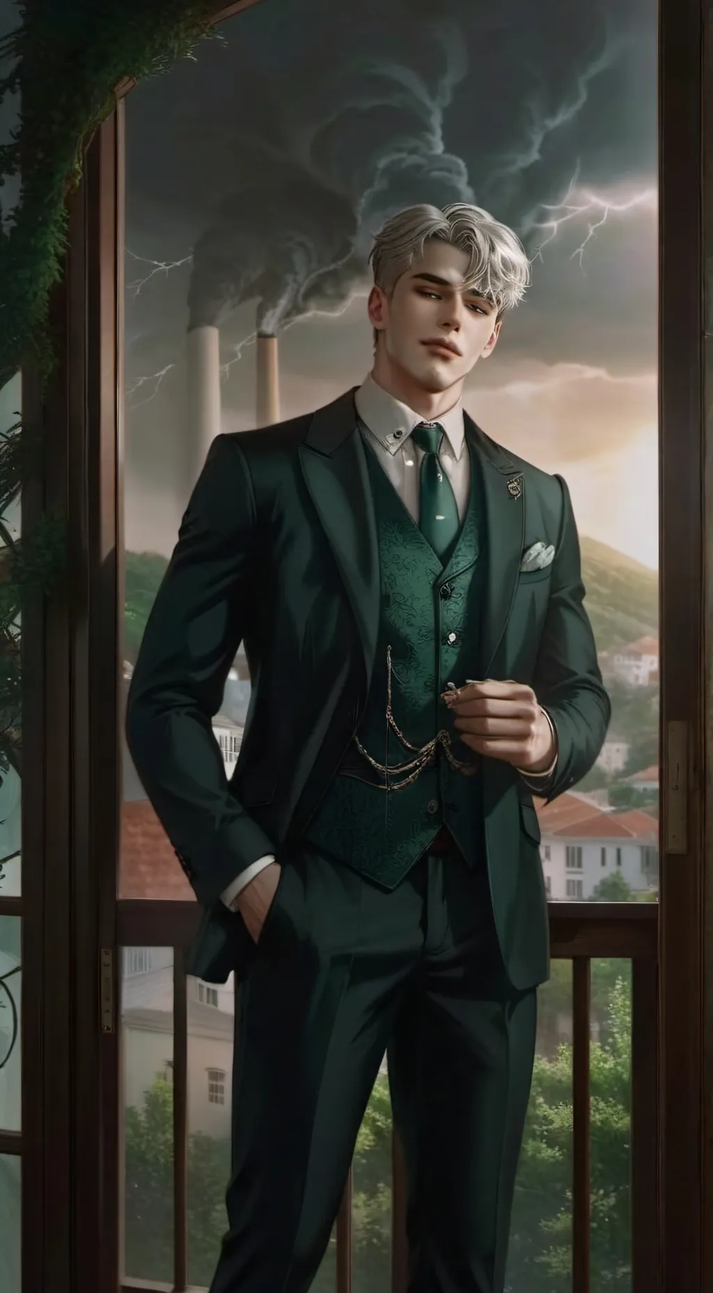 ai character: Draco L. Malfoy background