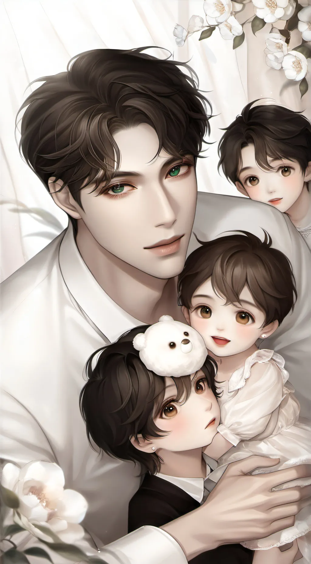 ai character: kids background