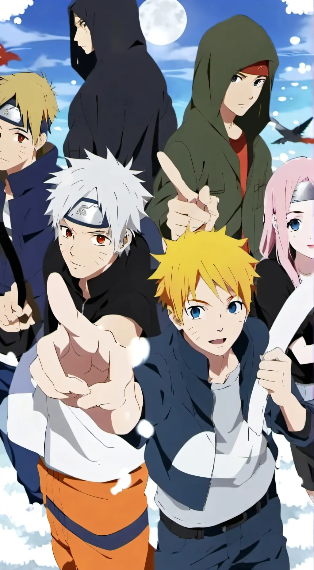 ai character: Team 7  background