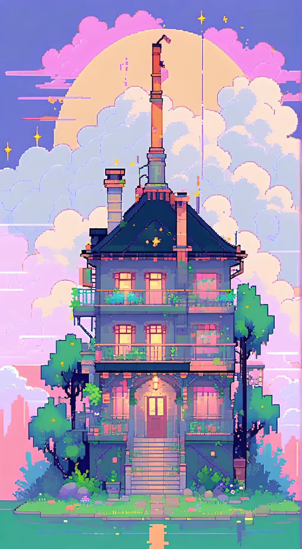 ai character: Lions pride background