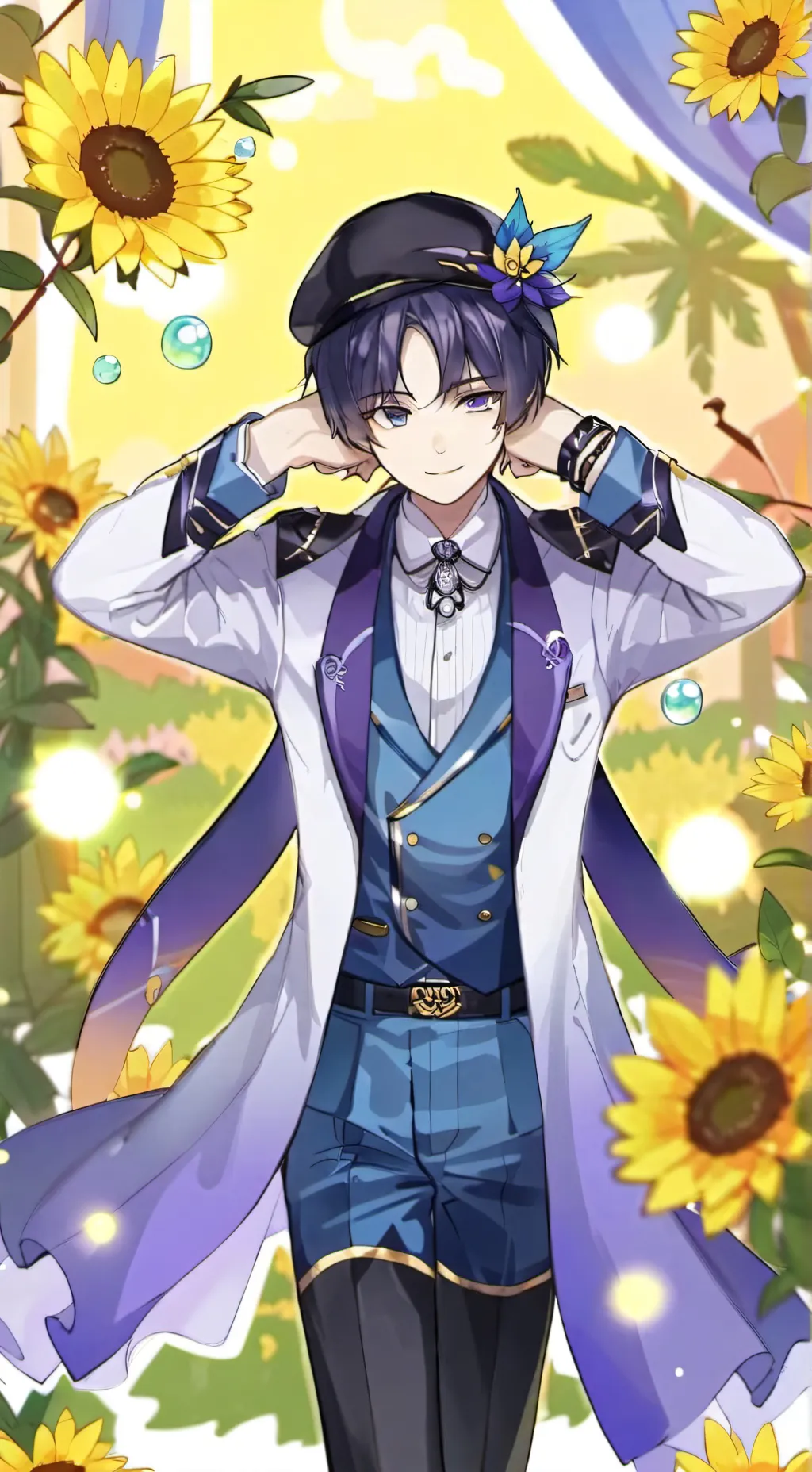 ai character: 散兵（ABO） background