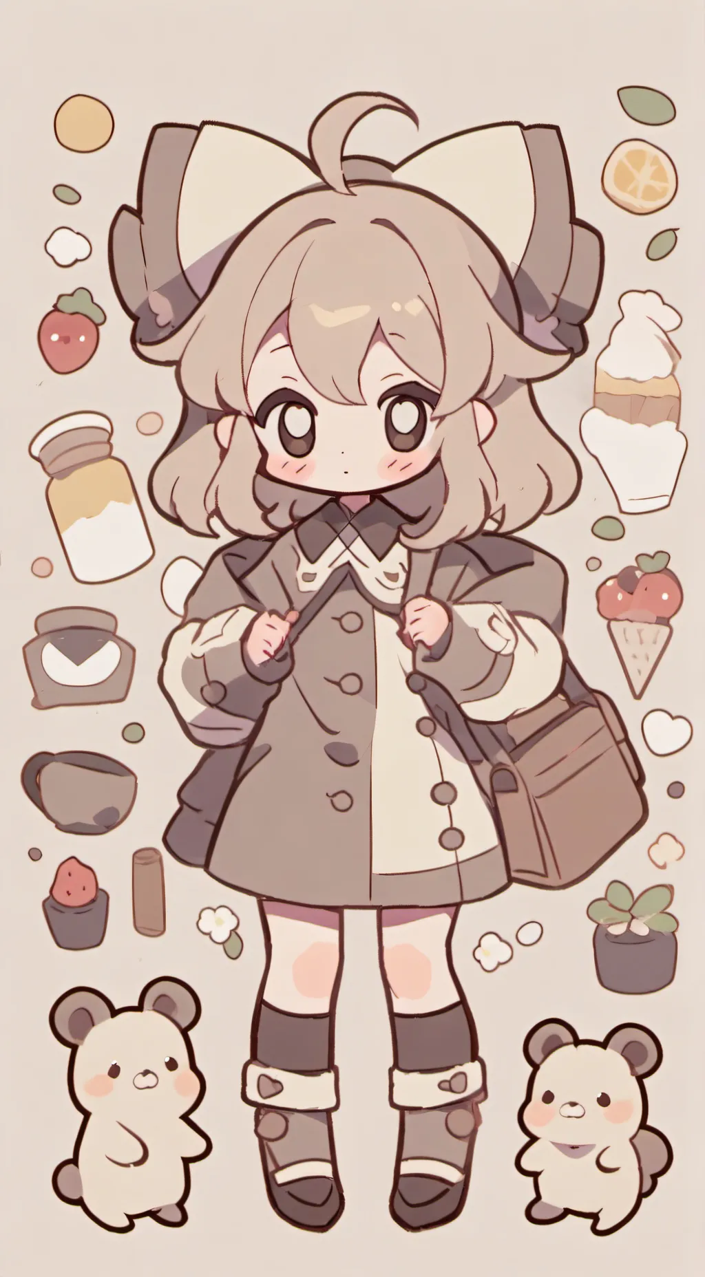 ai character: Sprunki School  background