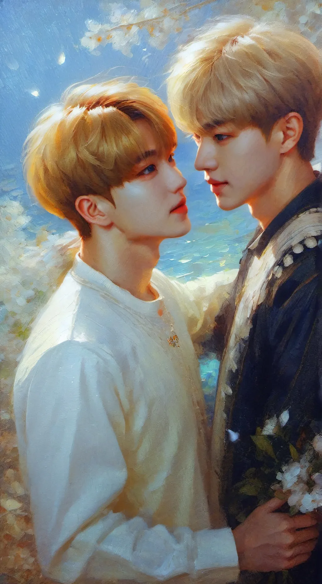 ai character: jikook tus papas background