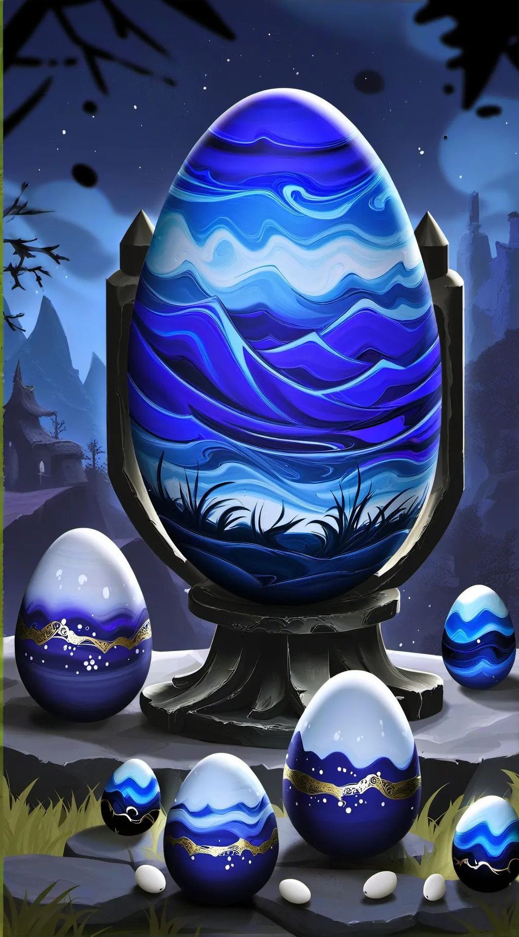 ai character: dw easter hunt!  background