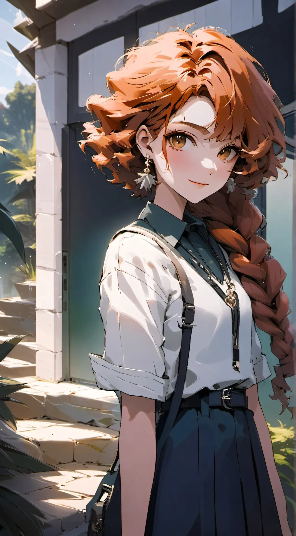 ai character: this idk trend background