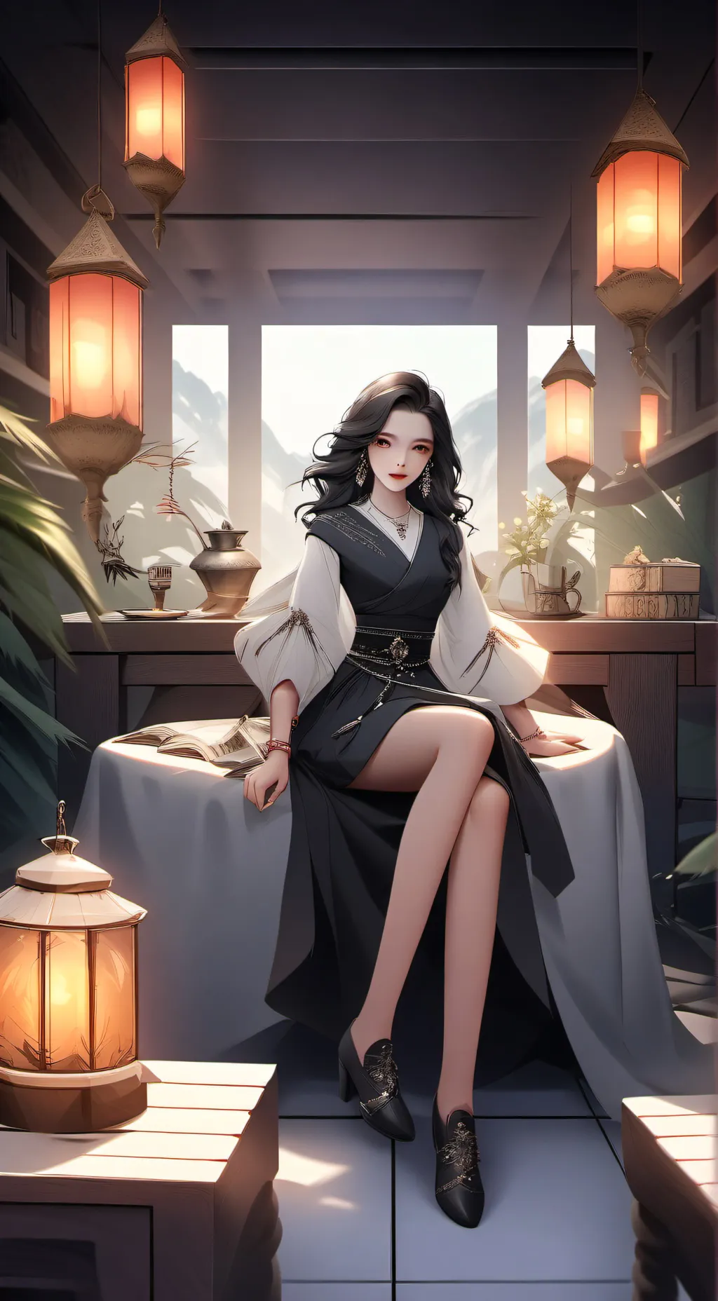 ai character: KNY  background