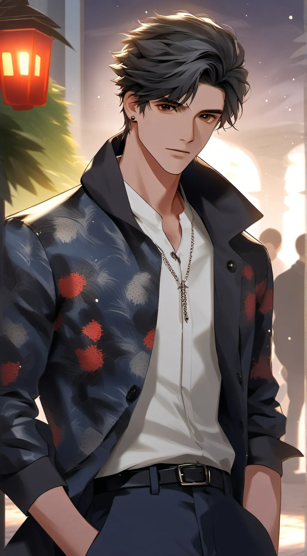 ai character: Leo background
