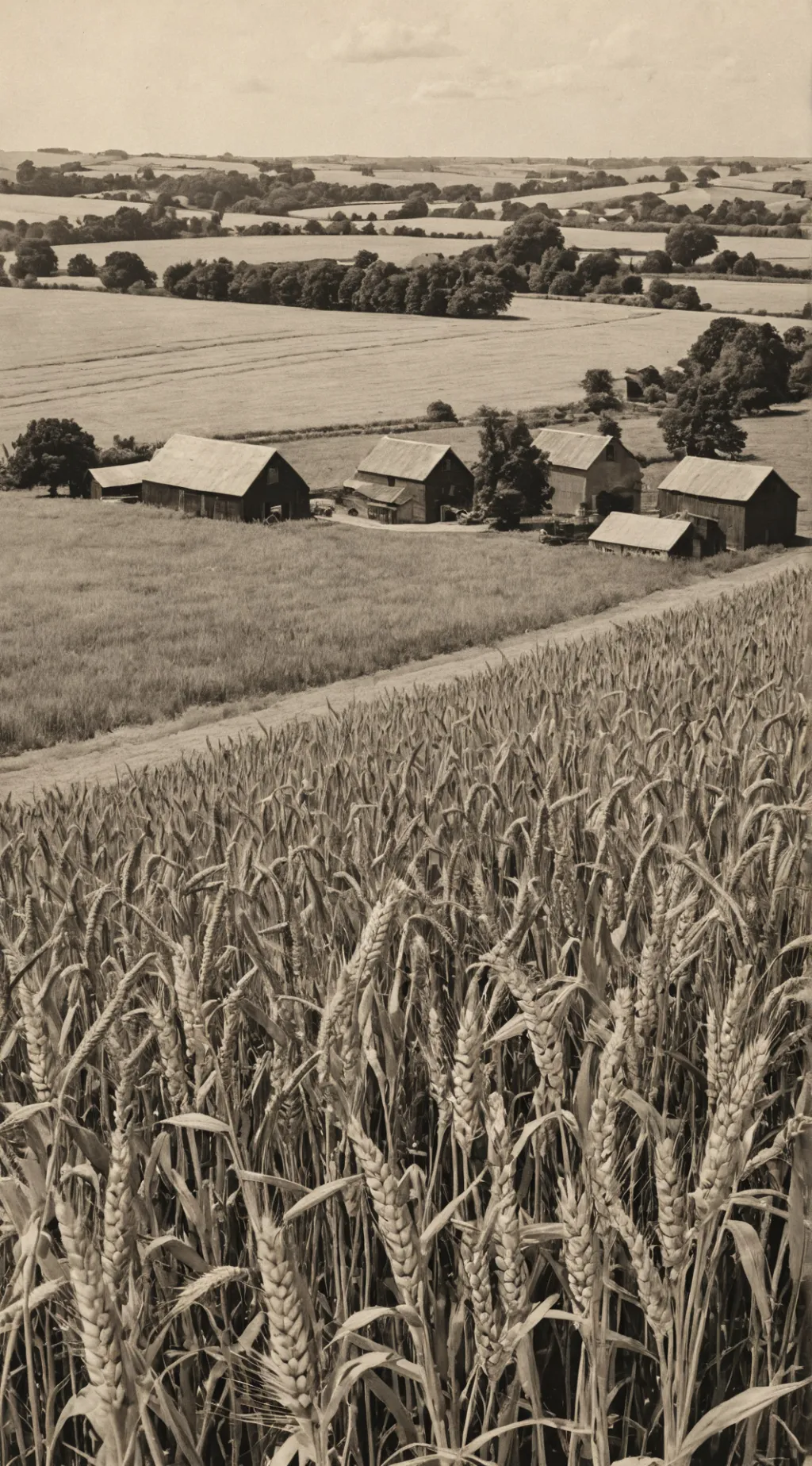 ai character: Ernest Farm  background