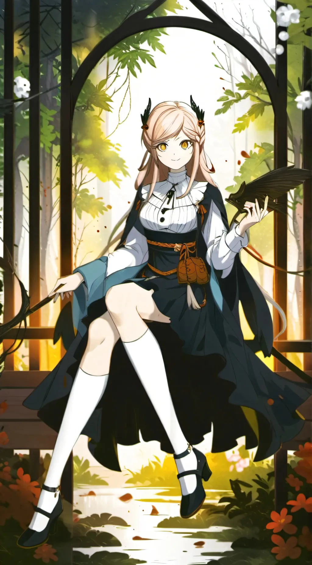 ai character: Sonia nevermind background