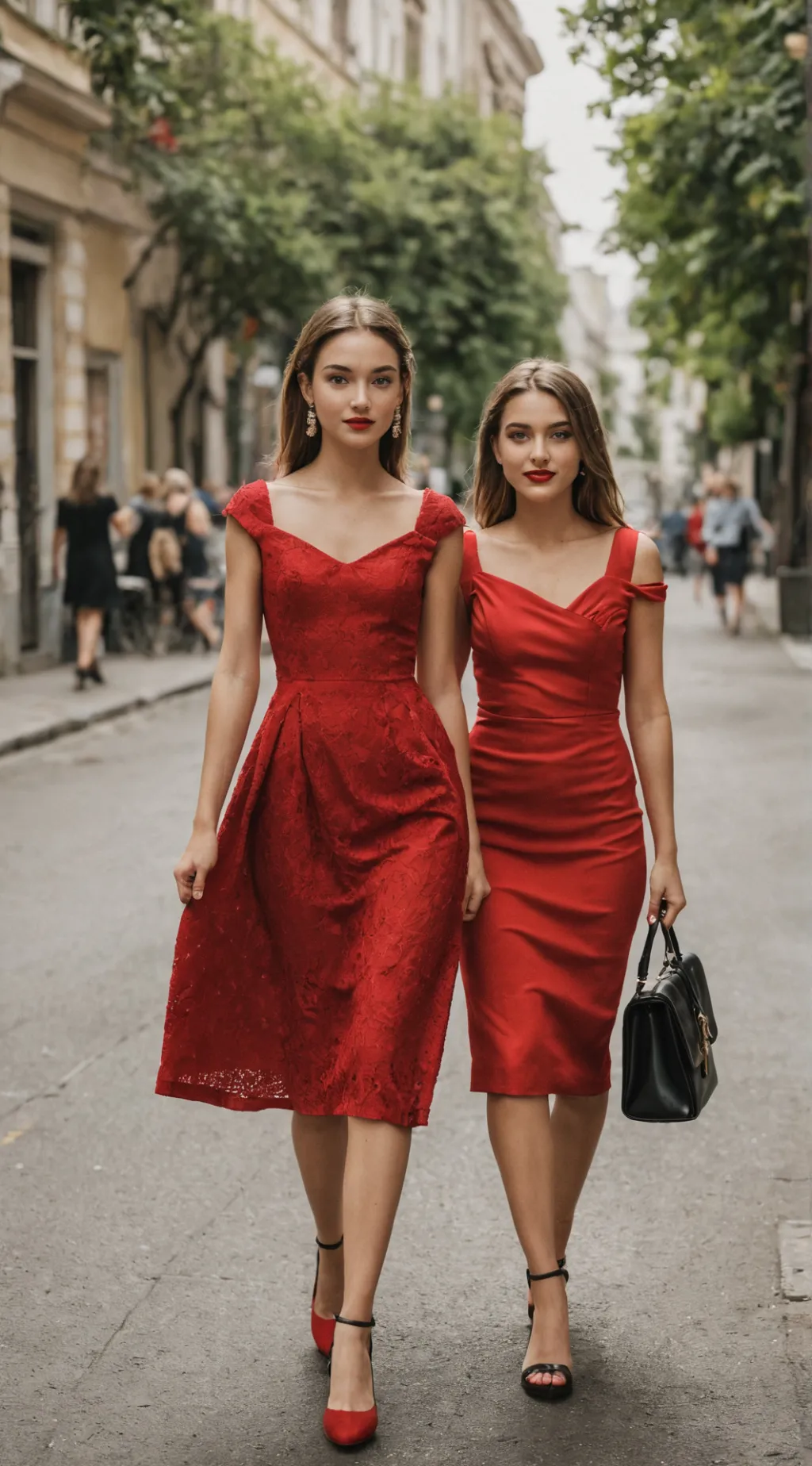 ai character: Tania and saru background