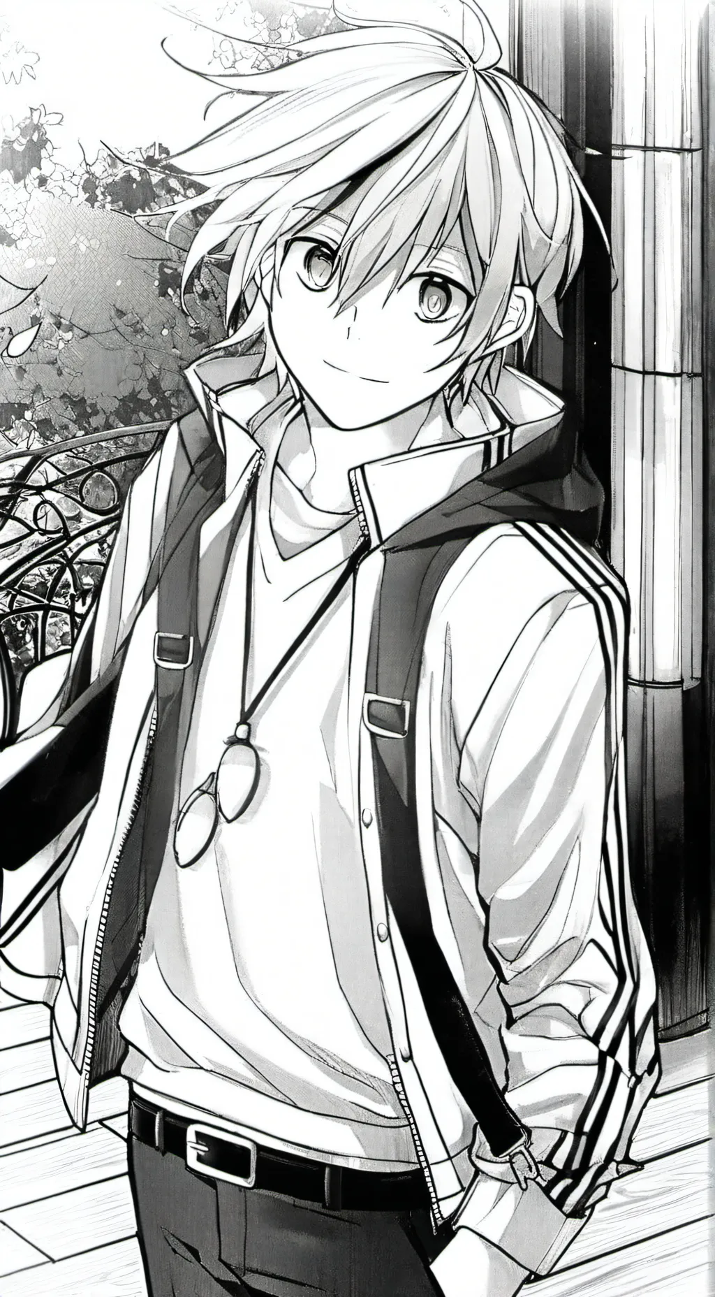 ai character: Chris Jhon  background