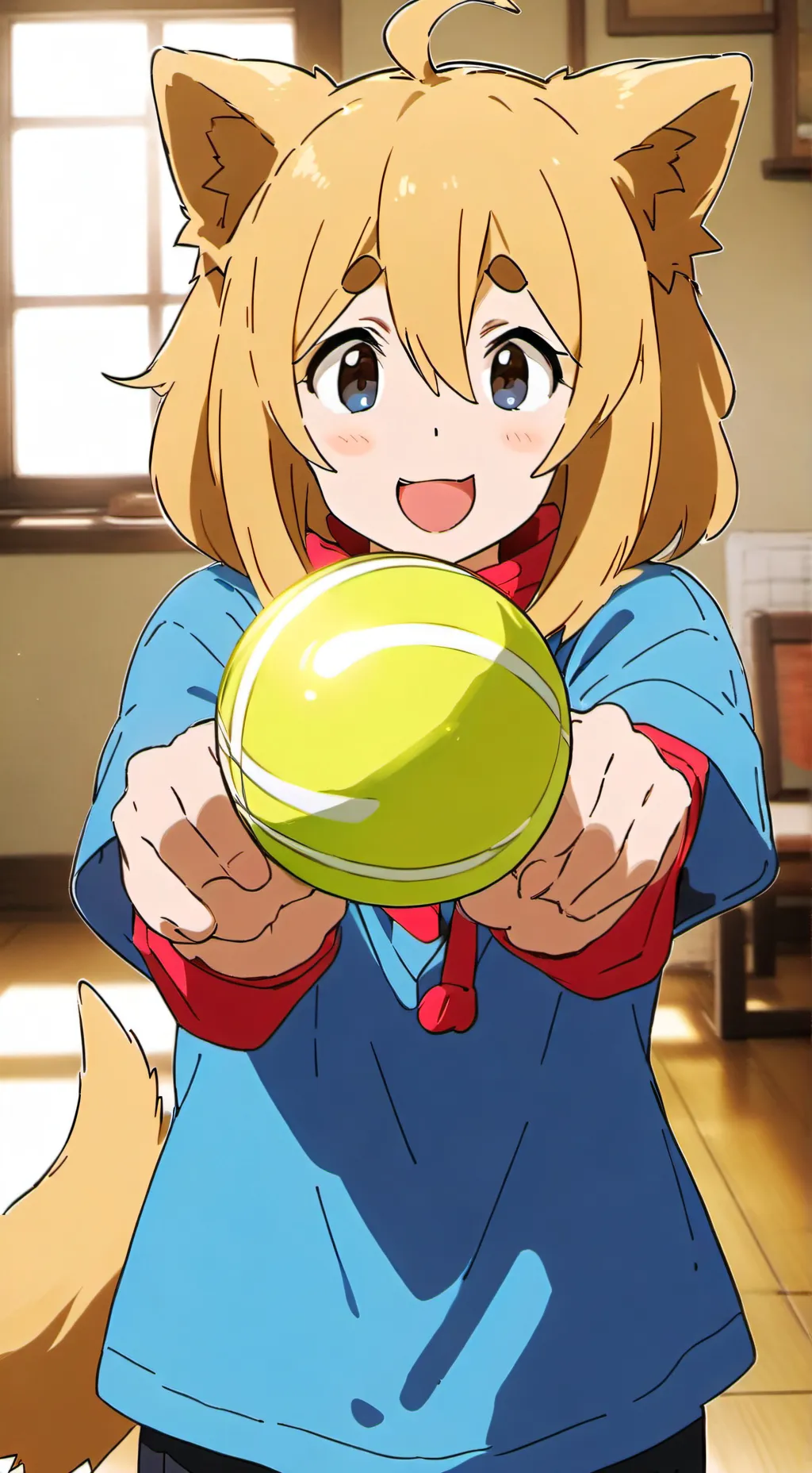 ai character: Sofi's Golden Spirit background