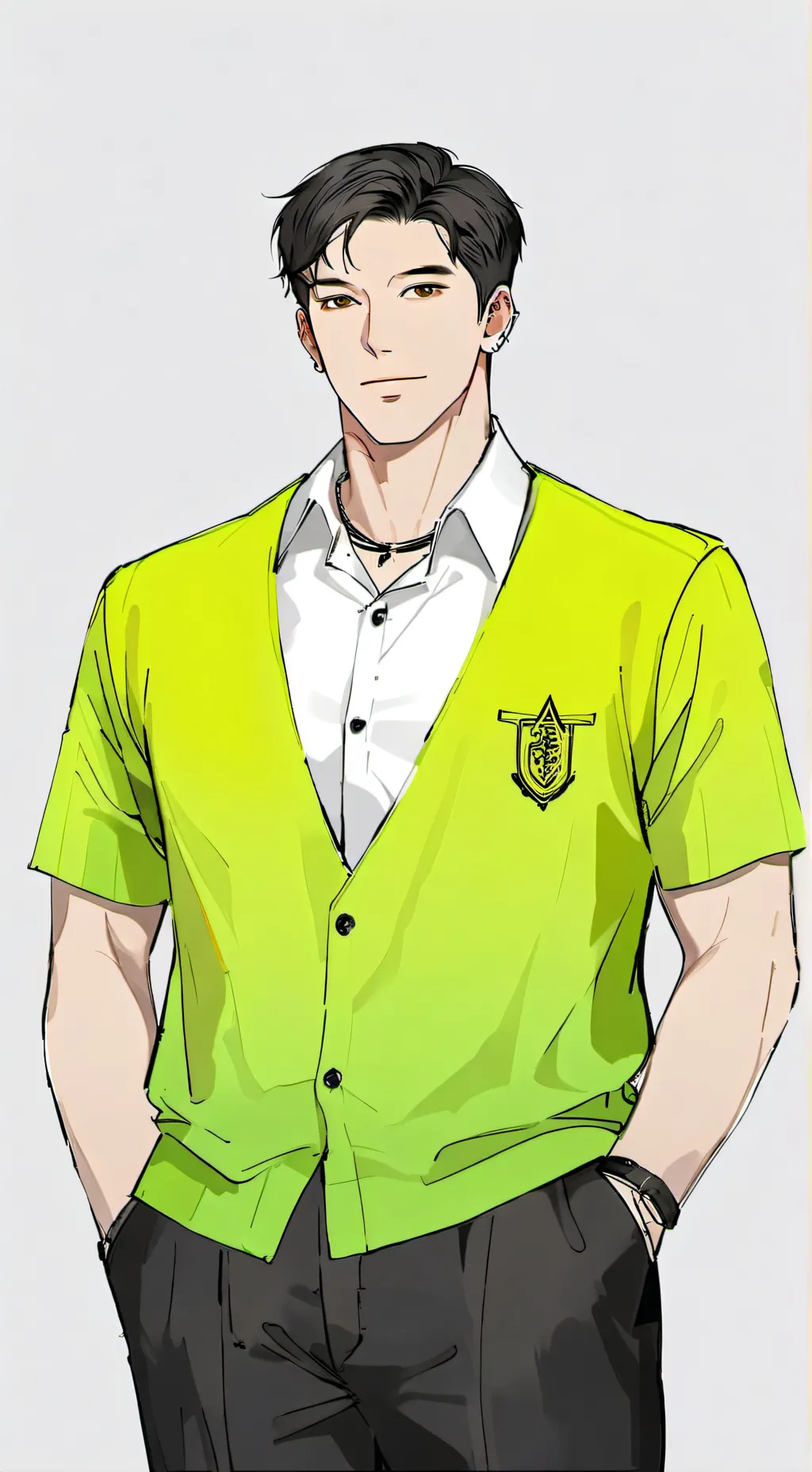 ai character: Bennett  background