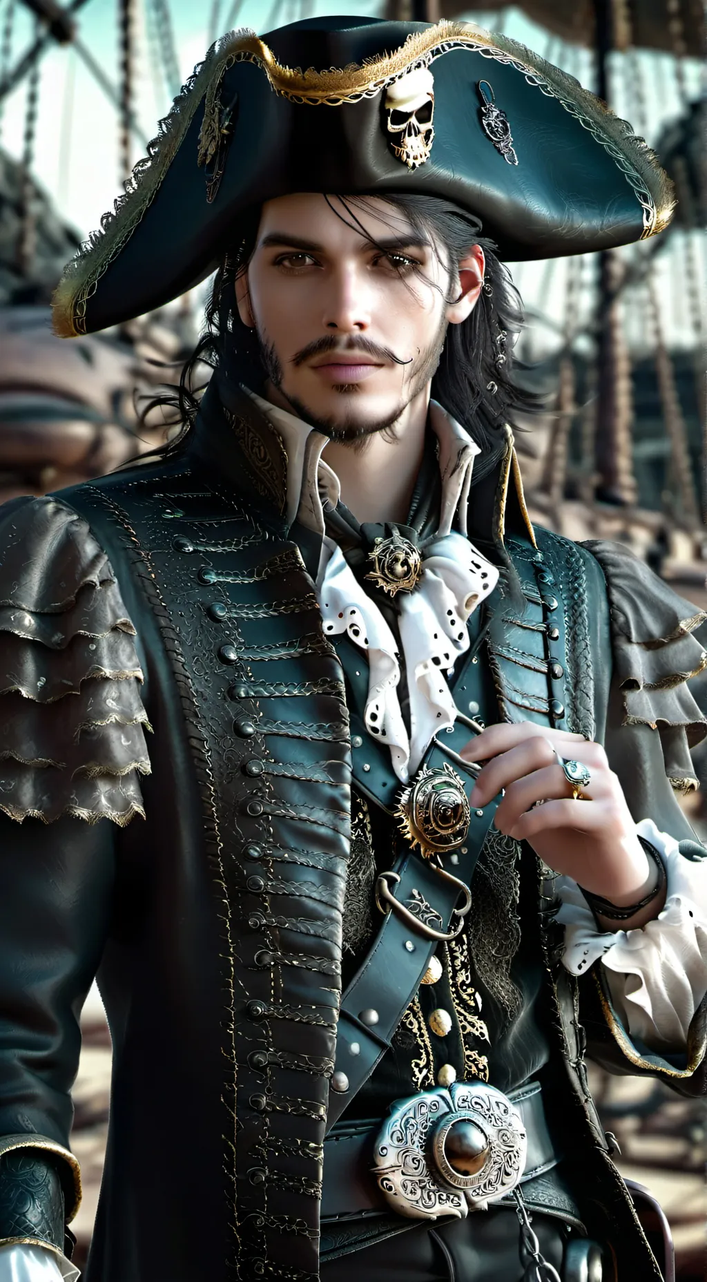 ai character: West background