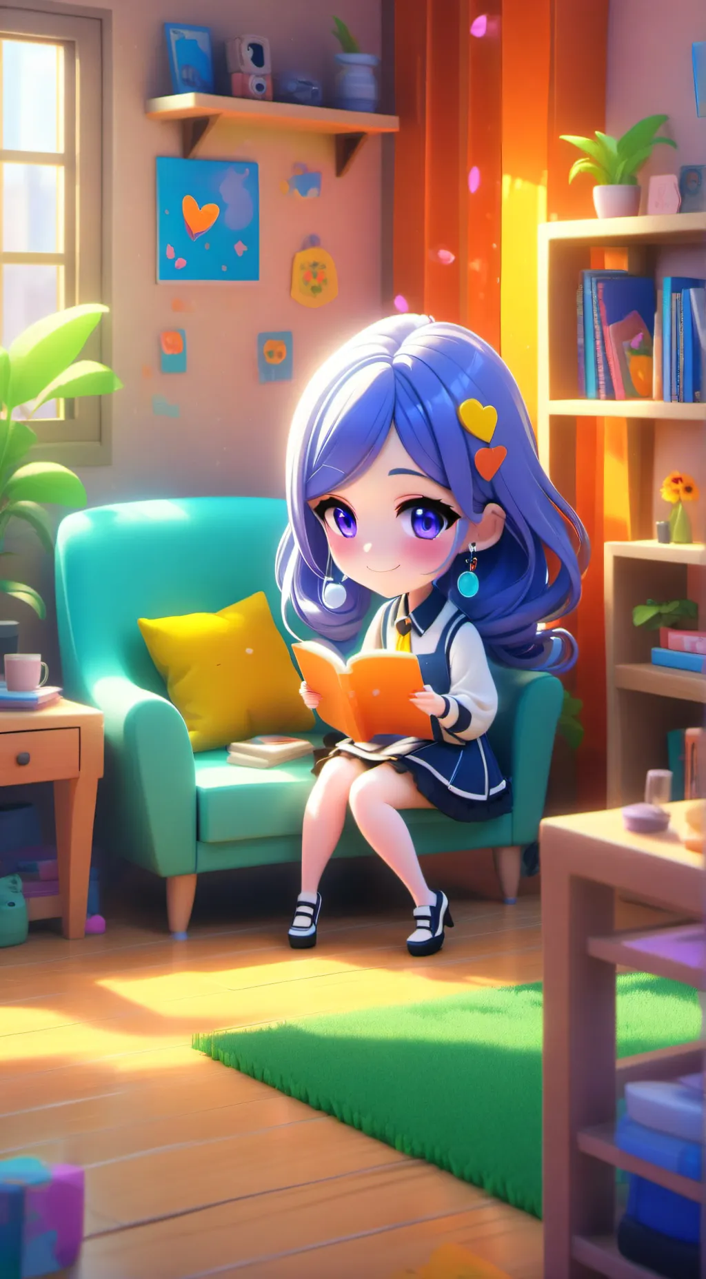 ai character: Pookie background