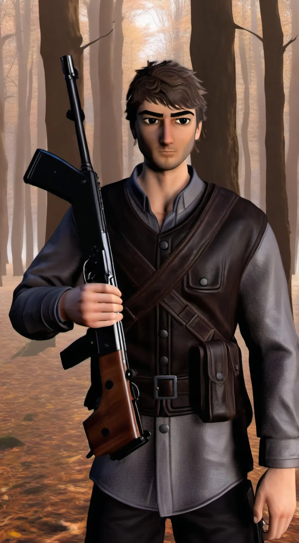 ai character: Hansol background