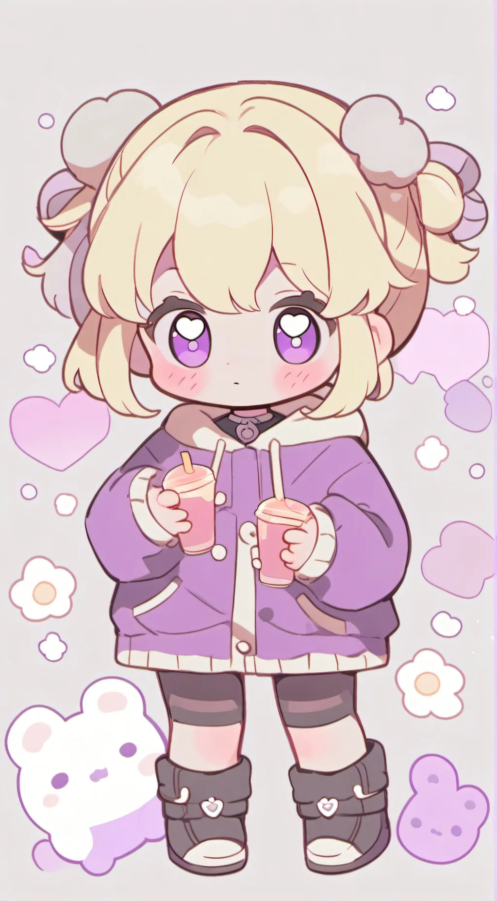 ai character: Kaminari fam Sick! background