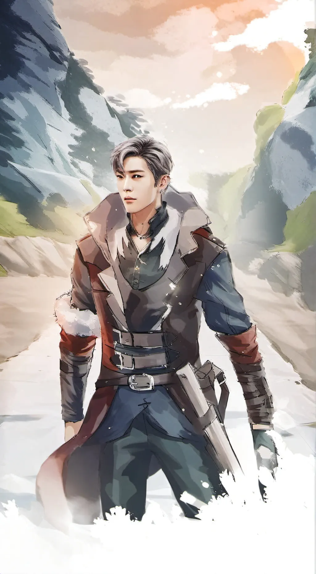 ai character: T.O.P background