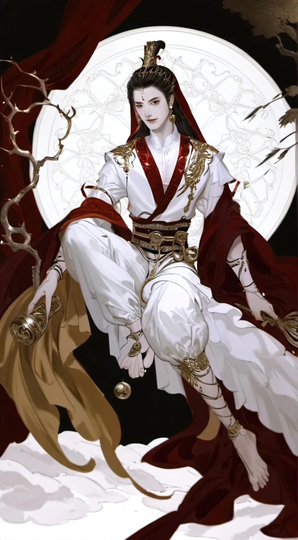 ai character: Jungkook 😎 background