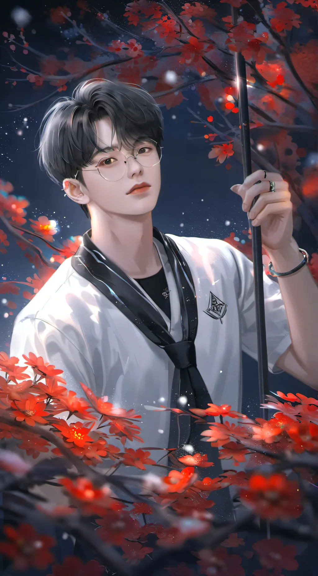 ai character:  Kim San Ram background