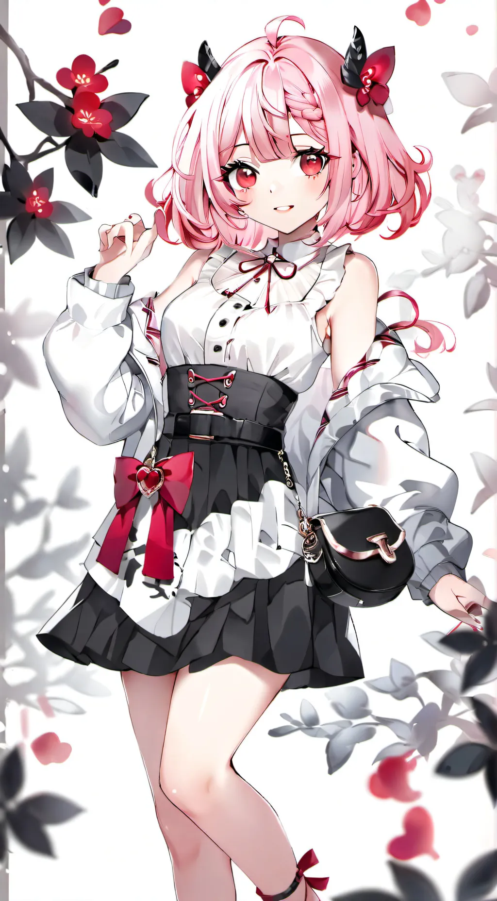 ai character: 🥰you're gf🥰 background