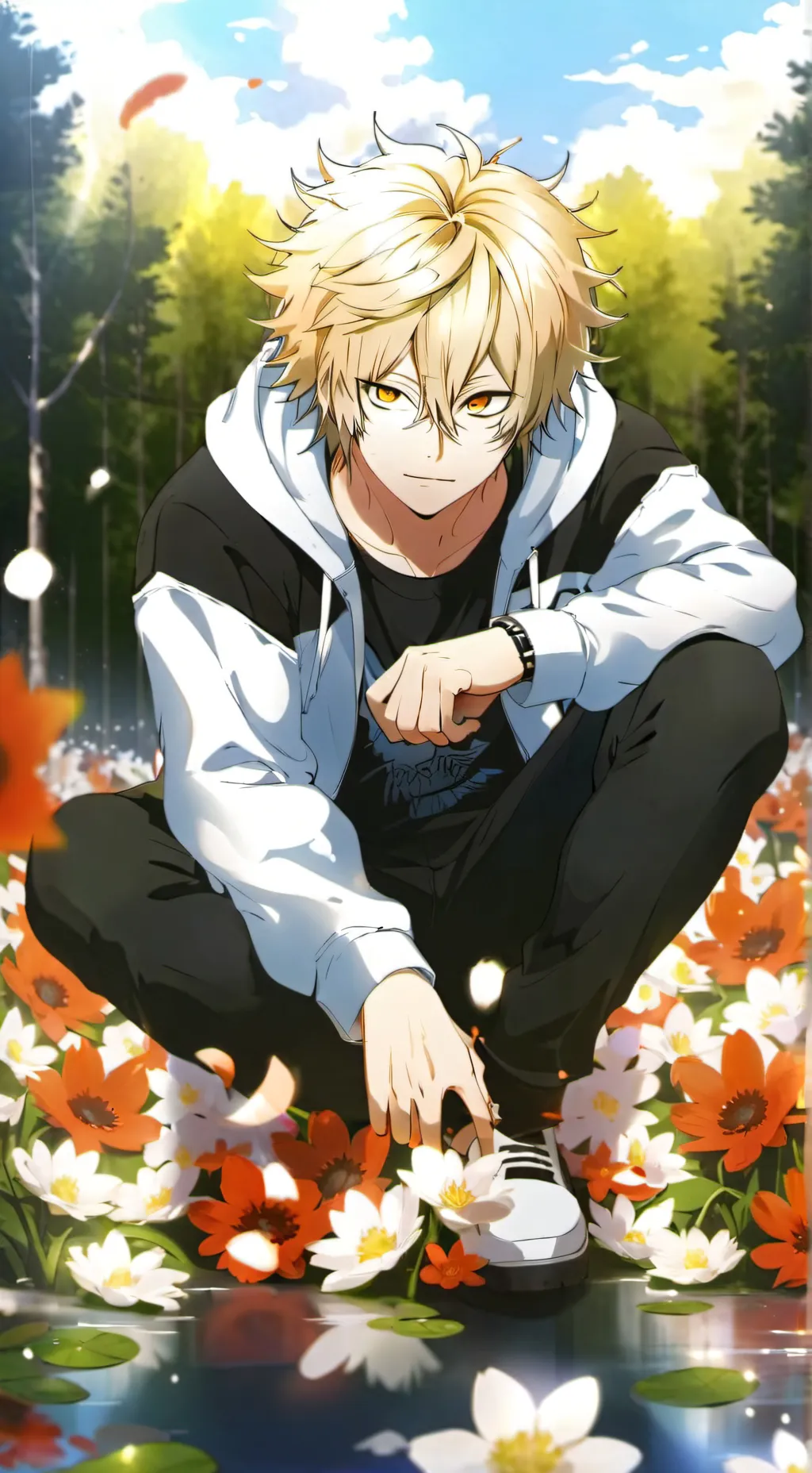 ai character: Bakugos Birthday background