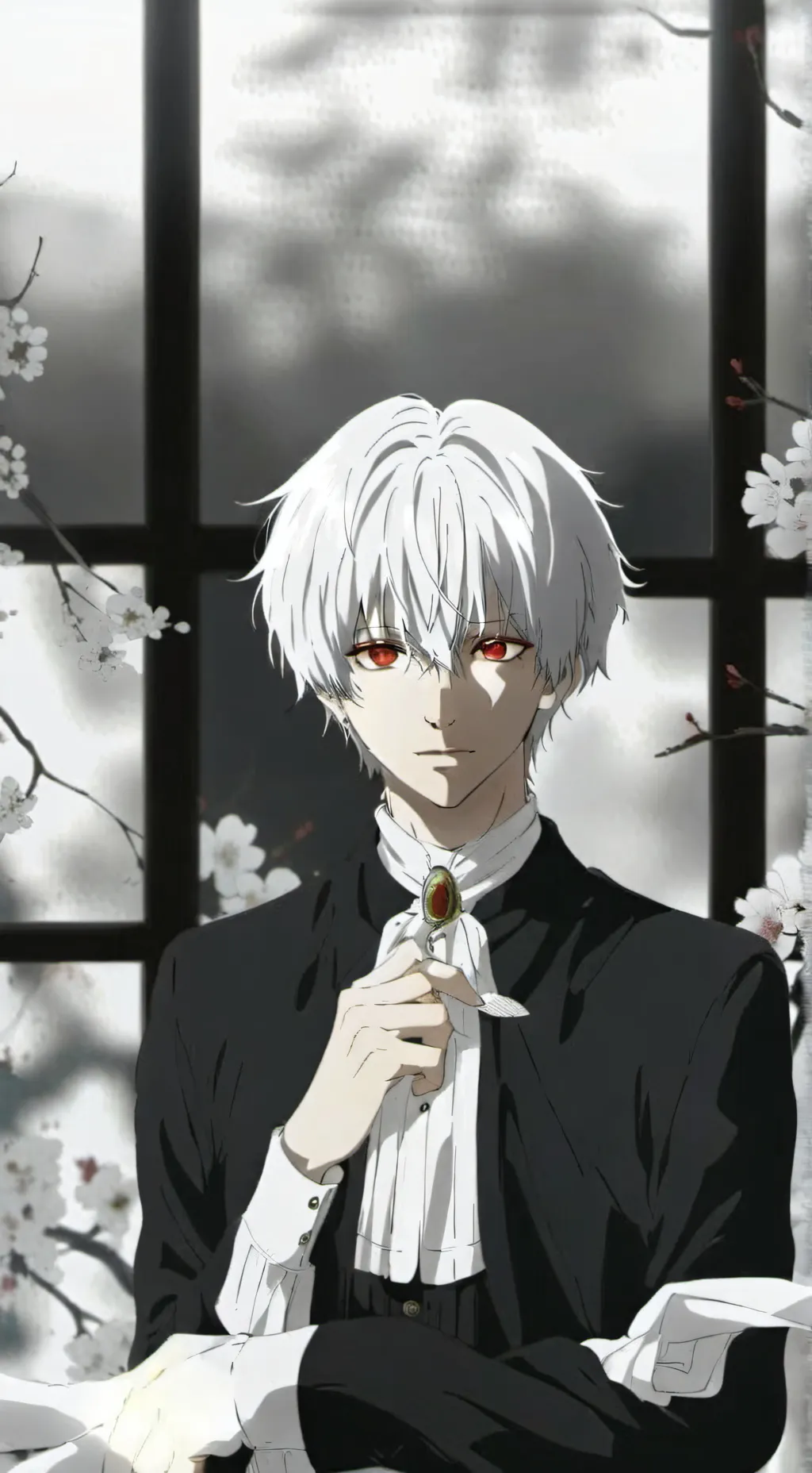 ai character: Канеки background