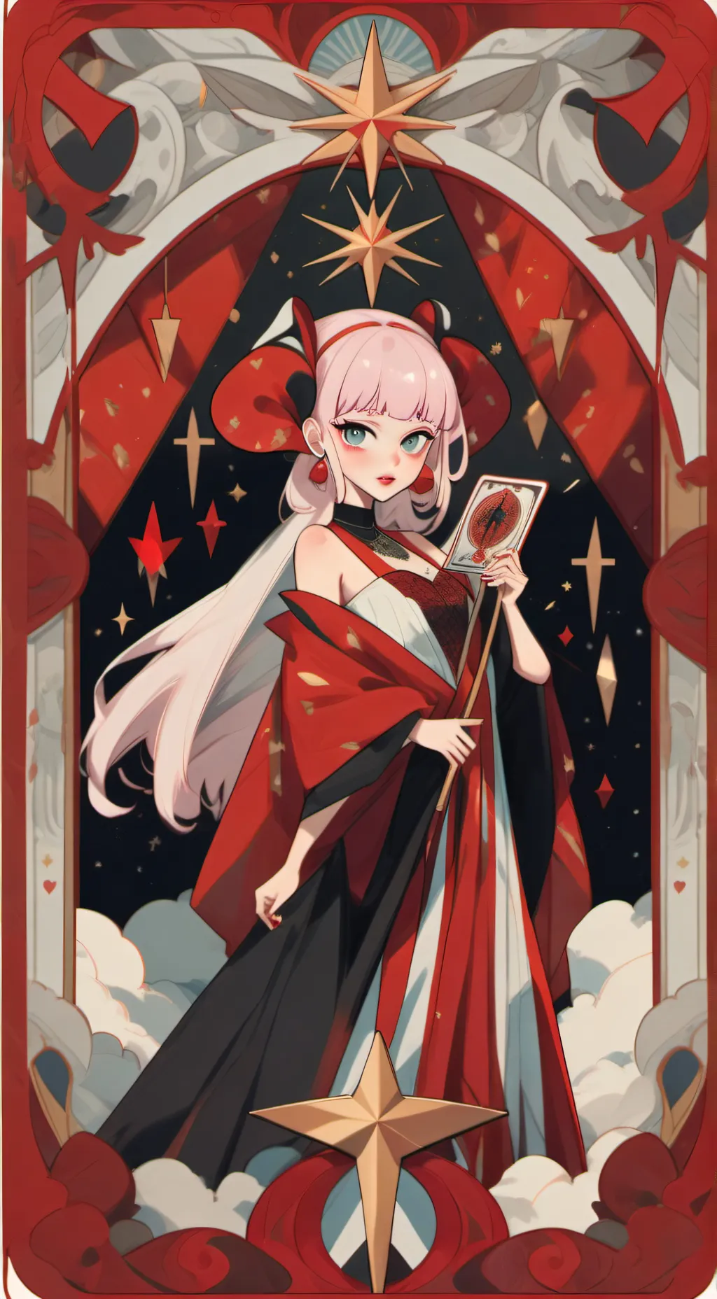 ai character: Sara❤ background