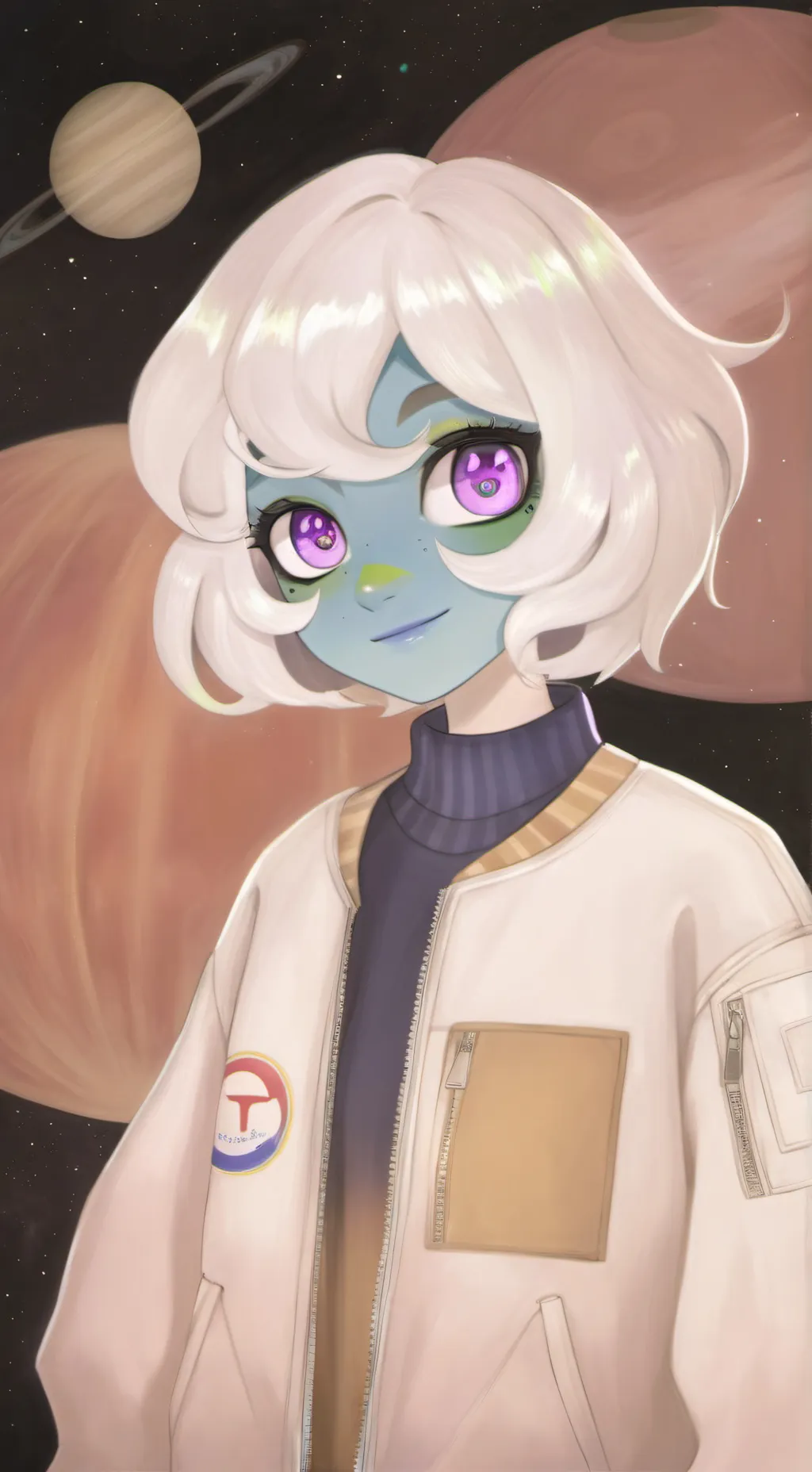 ai character: Earth background