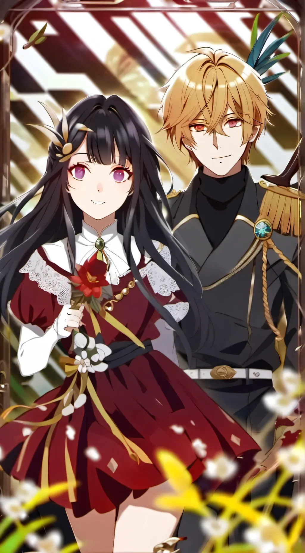 ai character: sarah and jack background