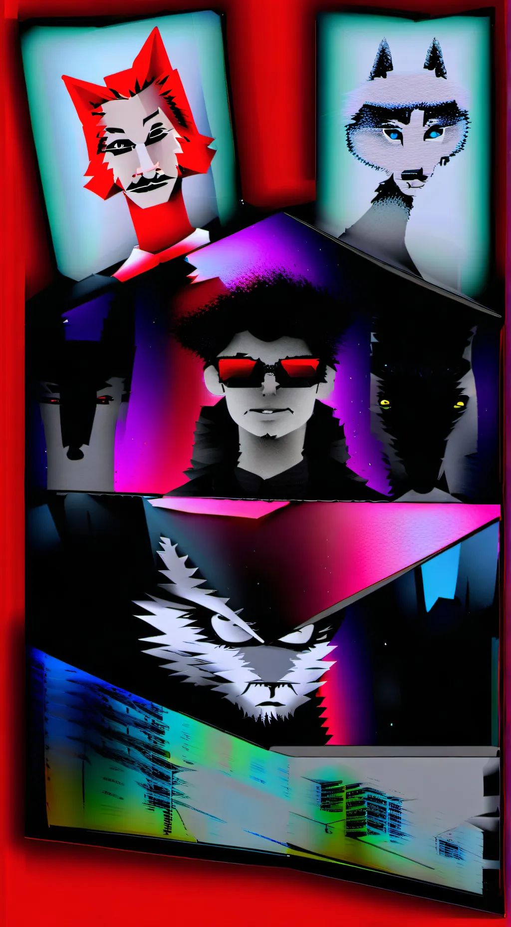 ai character: Roxanne Wolf background