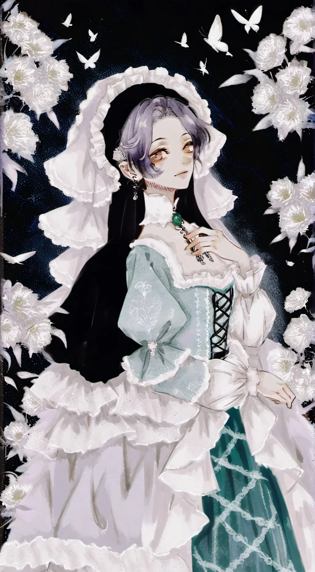 ai character: ∆shinmi∆ background