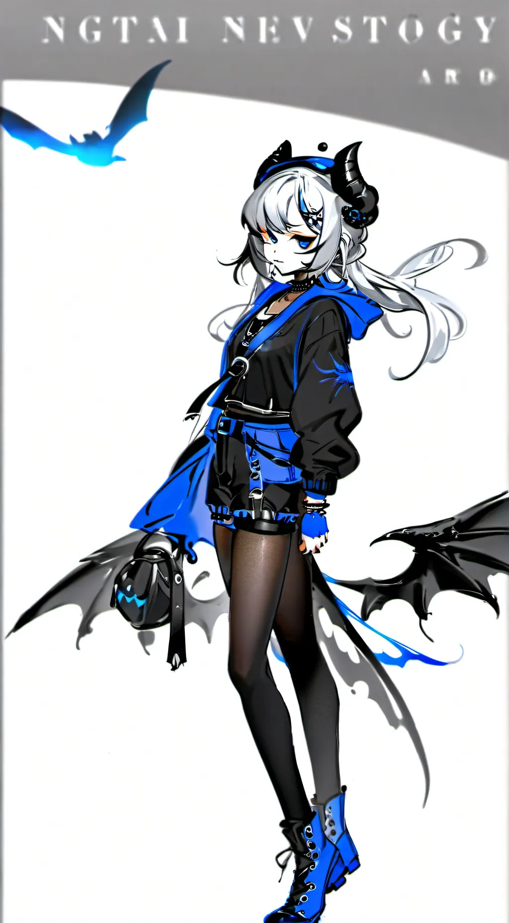 ai character: ~★" natila "★~ background