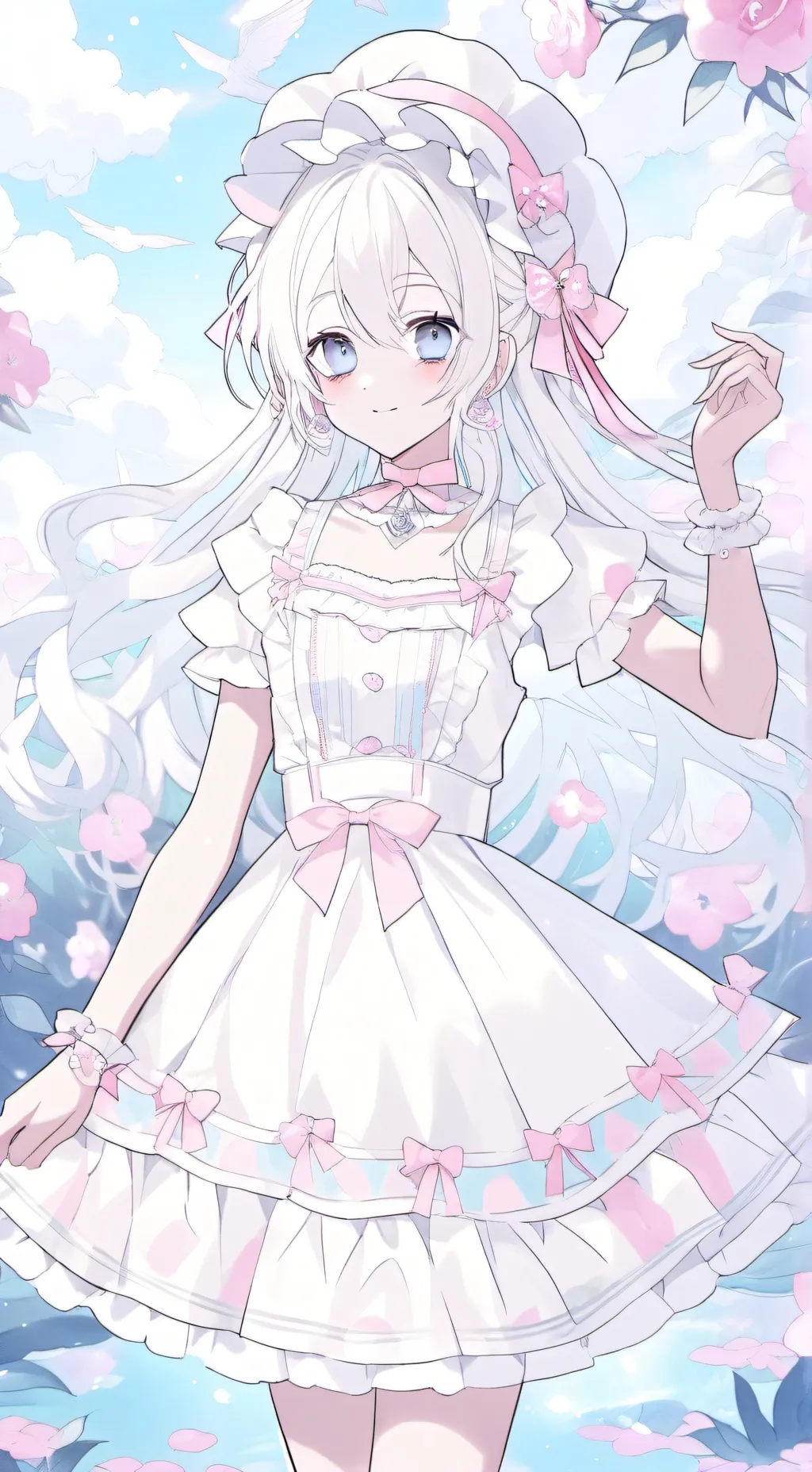 ai character: sophia  background