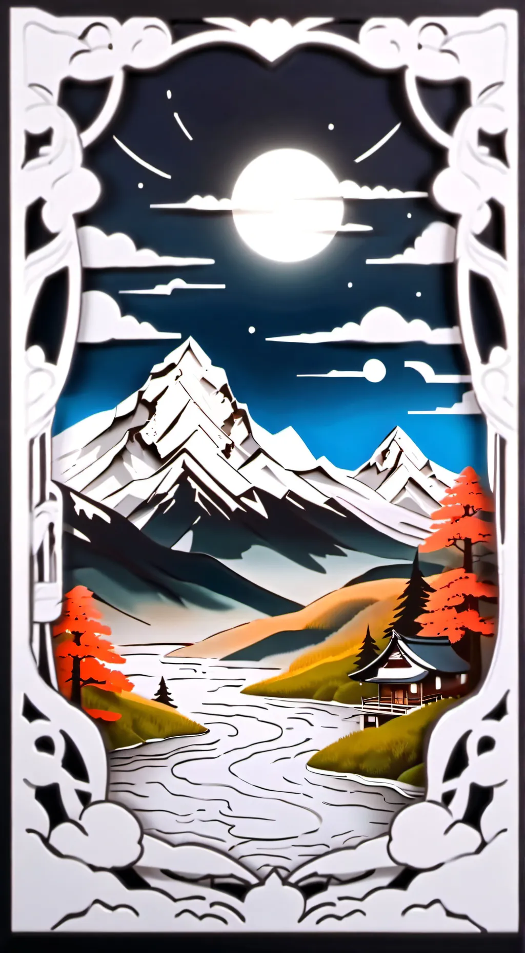 ai character: DS swap Au background