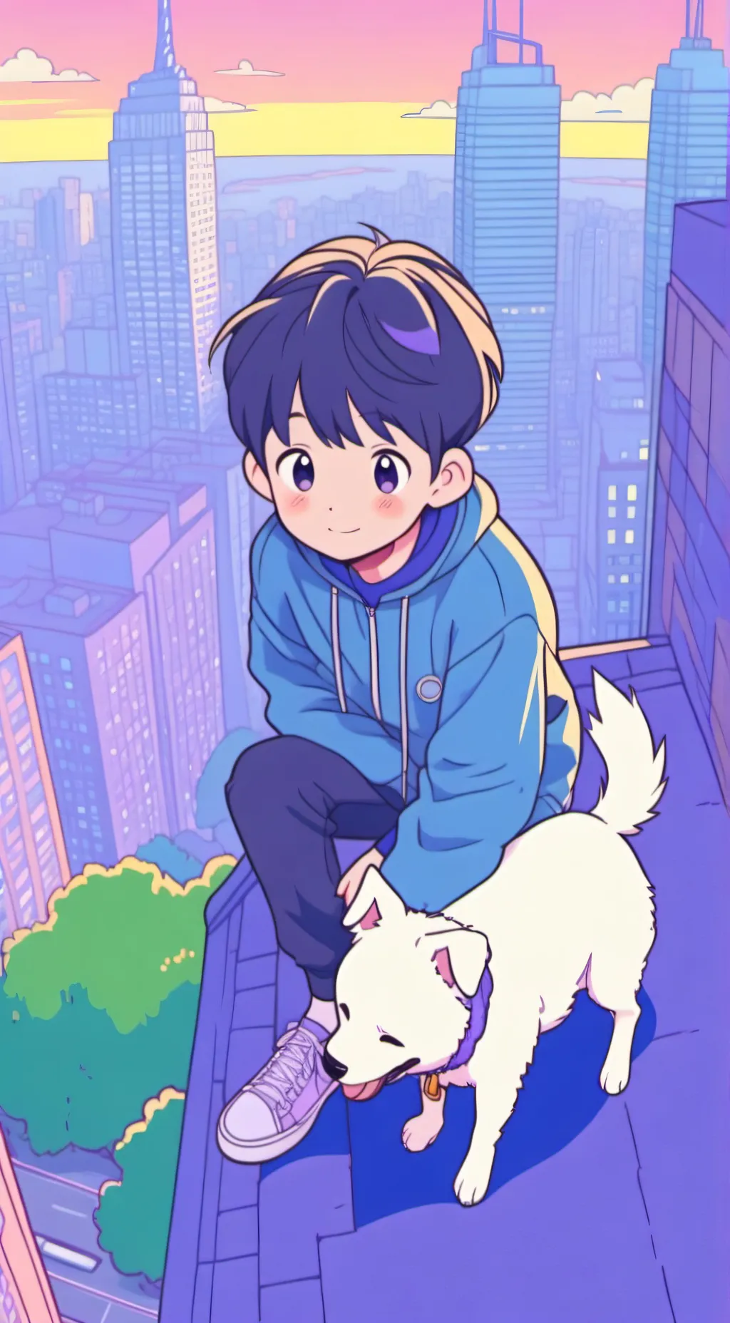 ai character: lobo pilar  background