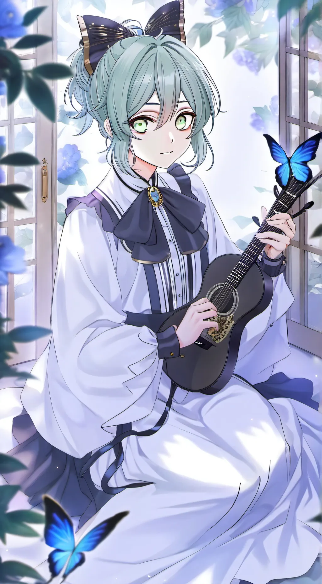 ai character: Luna  background