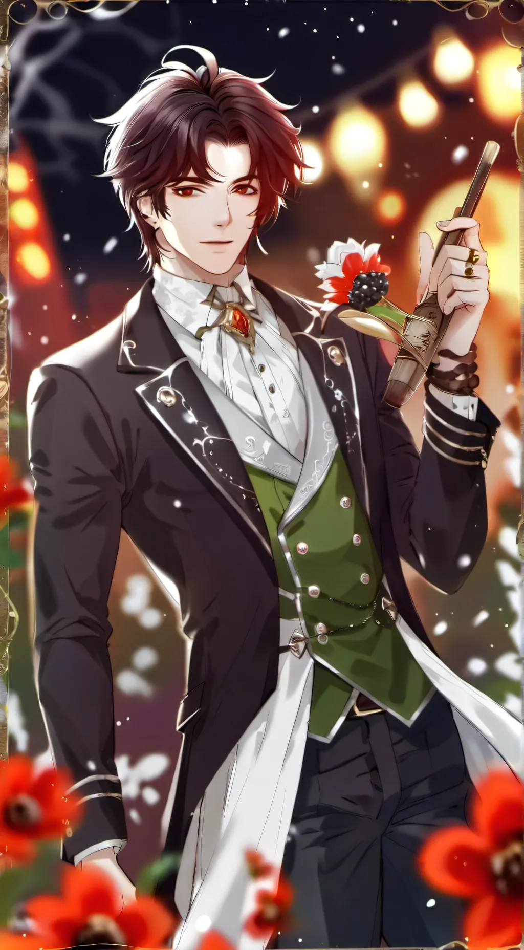 ai character: Oscar👁️🫦👁️💅 background