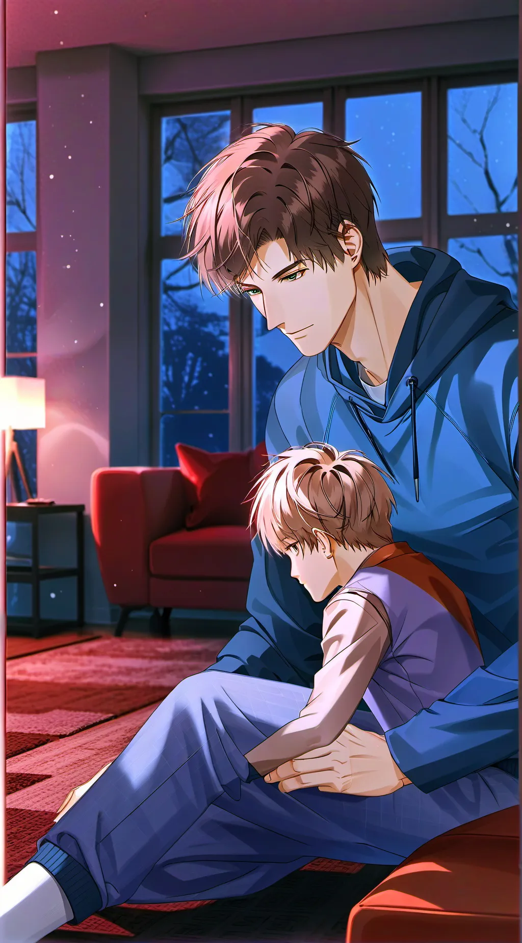 ai character: Ninjago brothers  background