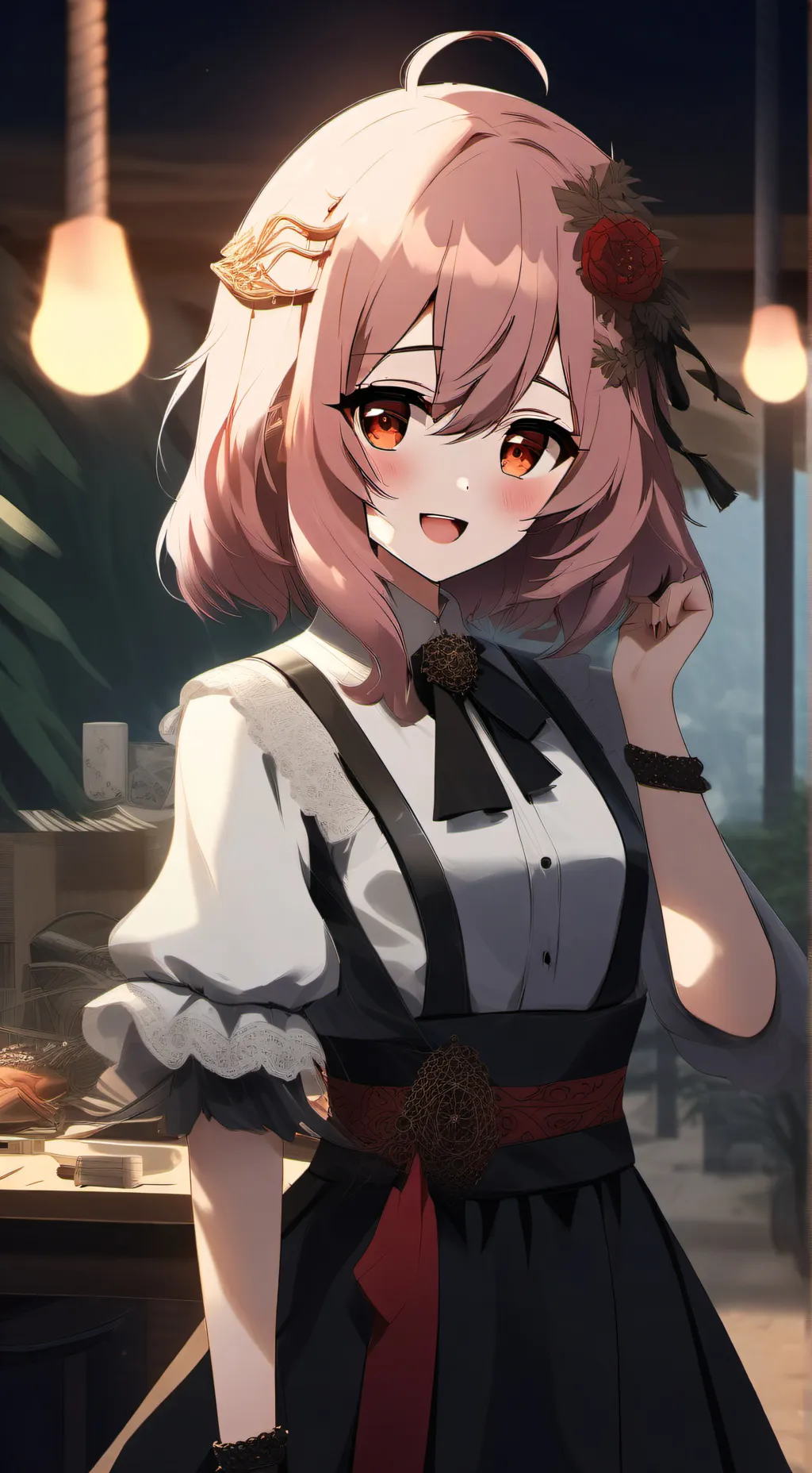 ai character: Lumi background