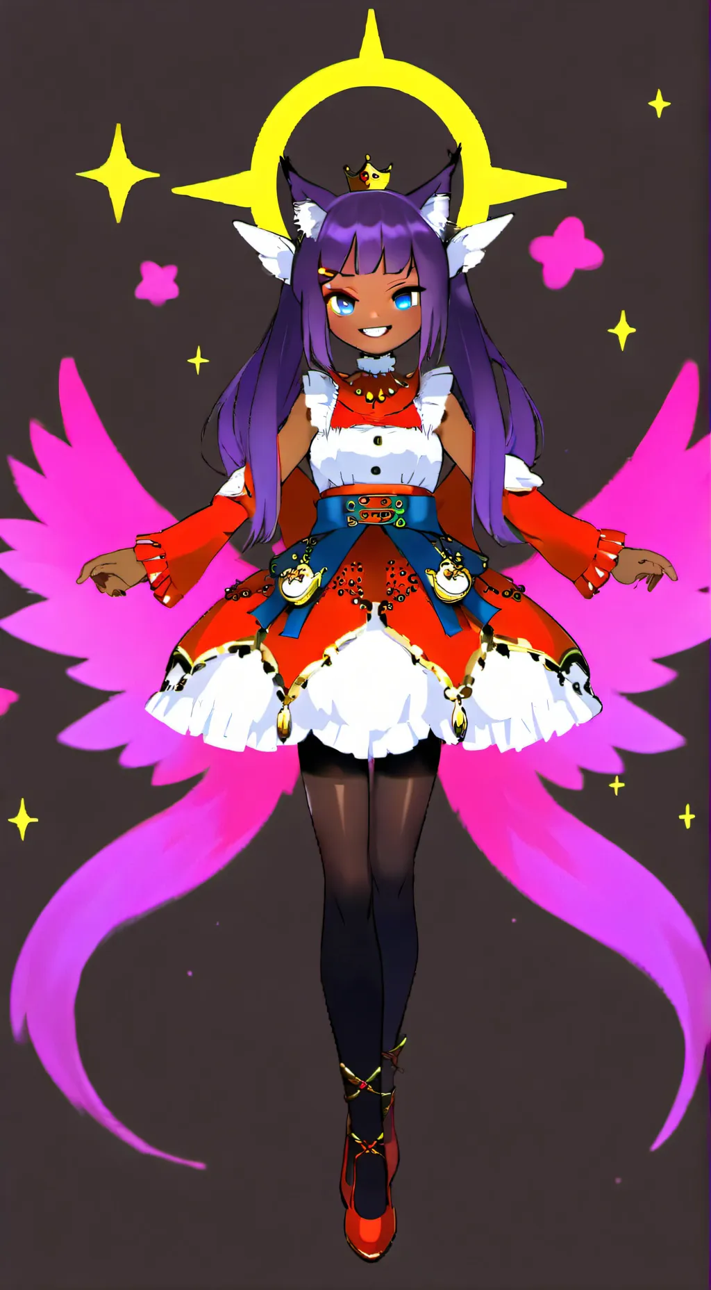 ai character: Lily background