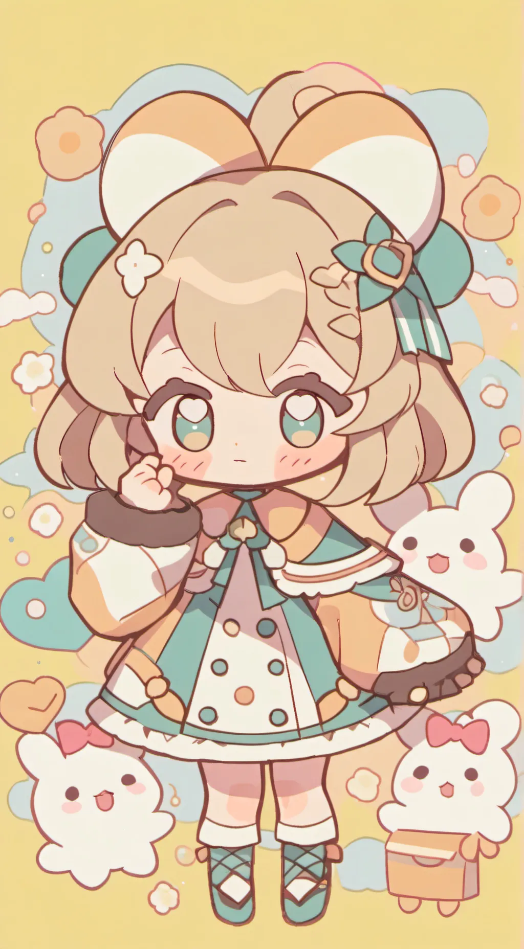 ai character: ★Bebita★ background