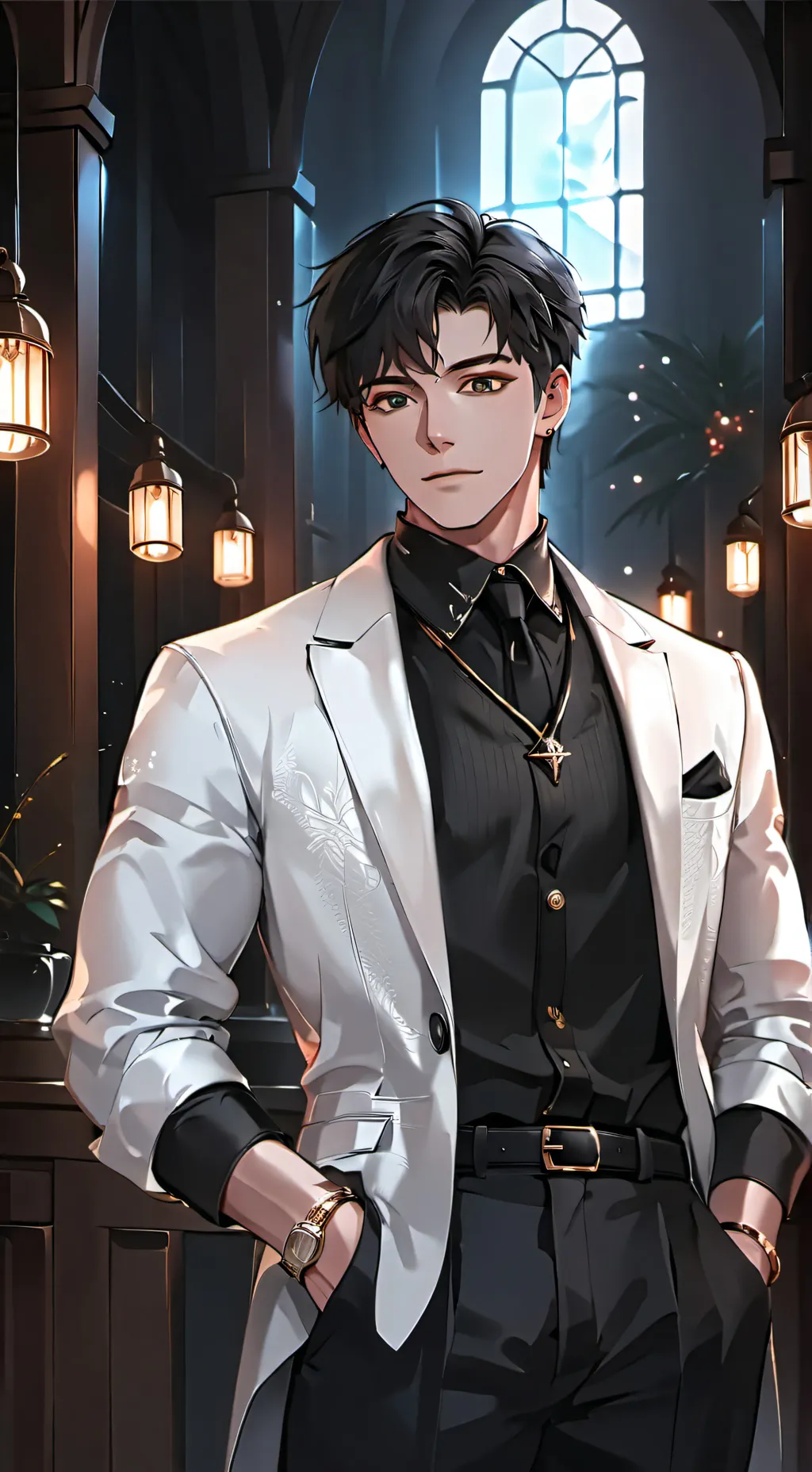 ai character: Noah background