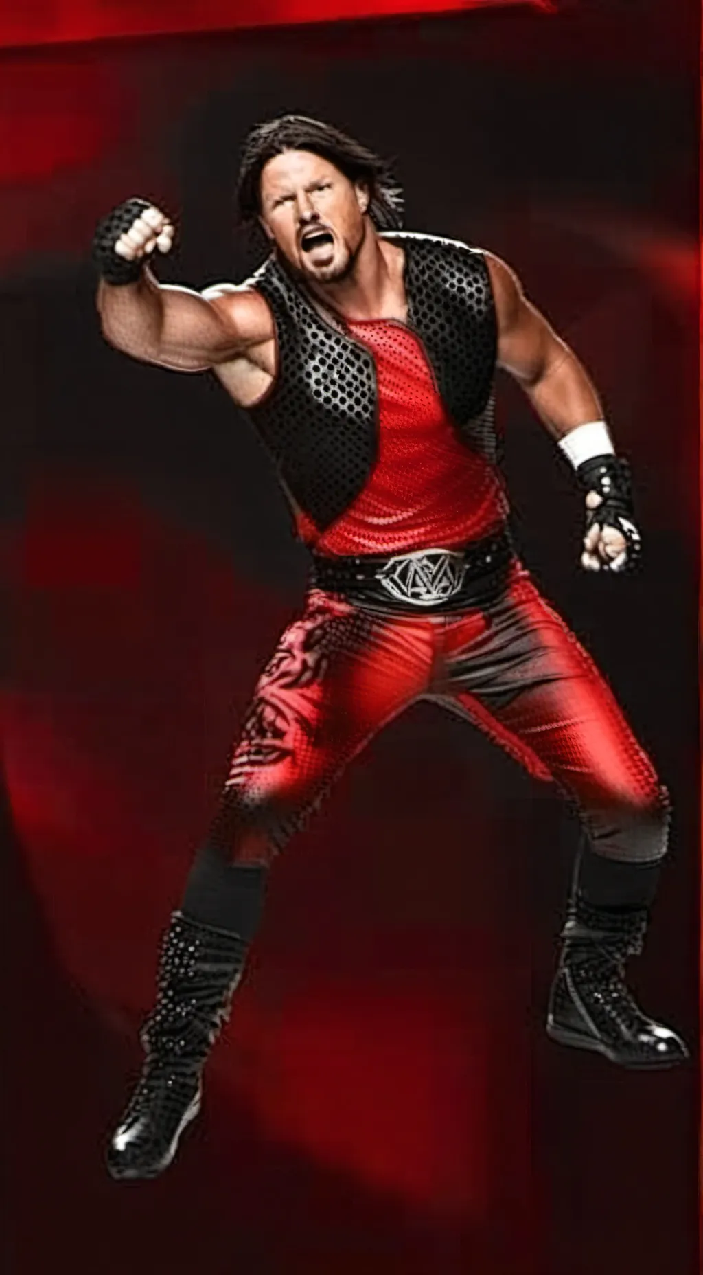 ai character: aj styles 16 background