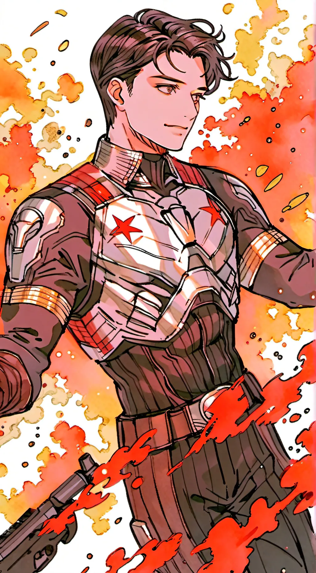 ai character: Avengers easter background