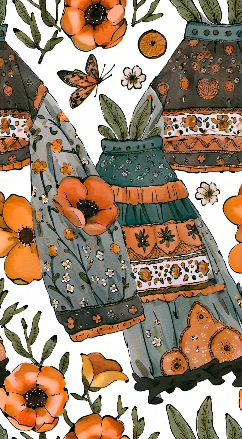 ai character: Crk sleepover ❤ background