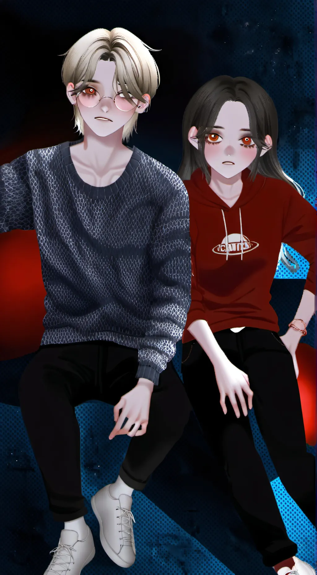 ai character: Valentin background