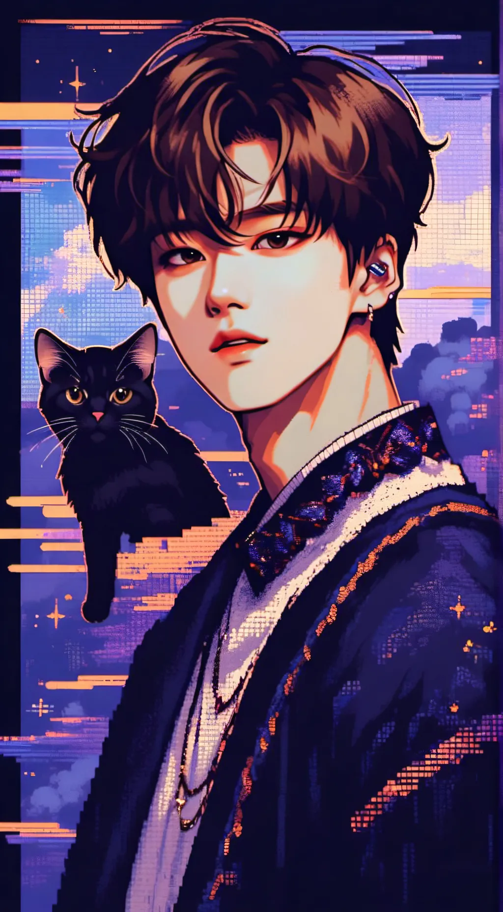 ai character: Lee Minho background