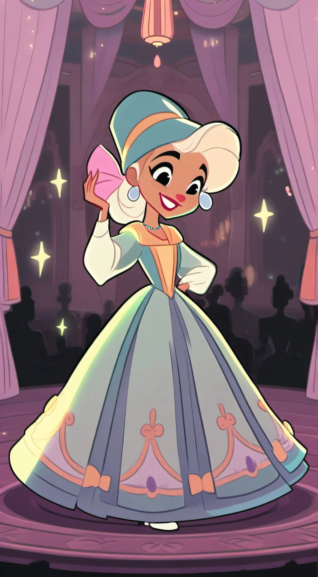 ai character: bell background