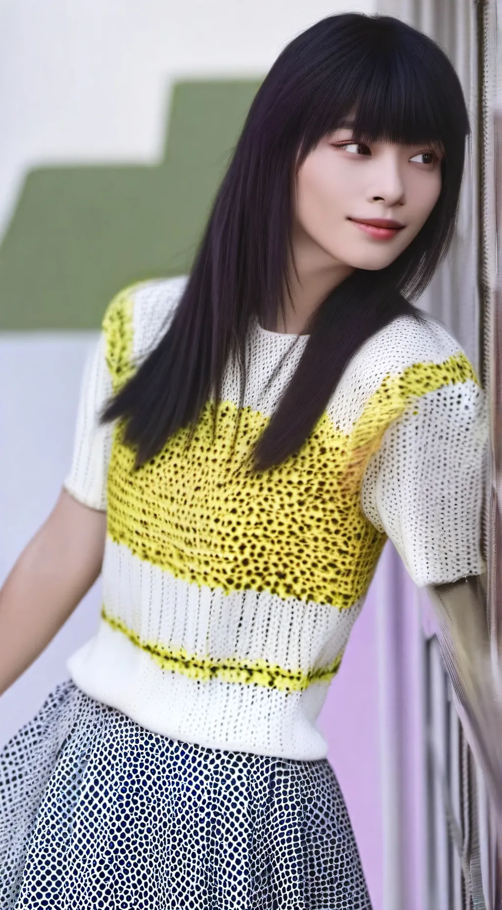 ai character: Yang Inna  background